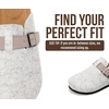 image:imageProject Cloud 100 Full Grain Genuine Leather Clogs for Men 2026 Brooklyn  Memory Foam Insole Arch Support Natural Cork Footbed Mens Clogs Shoes Non Slip and WaterResistant Mules Mens SlippersLight Grey
