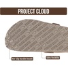 image:imageProject Cloud 100 Full Grain Genuine Leather Clogs for Men 2026 Brooklyn  Memory Foam Insole Arch Support Natural Cork Footbed Mens Clogs Shoes Non Slip and WaterResistant Mules Mens SlippersDark Grey Suede
