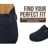 image:imageProject Cloud 100 Full Grain Genuine Leather Clogs for Men 2026 Brooklyn  Memory Foam Insole Arch Support Natural Cork Footbed Mens Clogs Shoes Non Slip and WaterResistant Mules Mens SlippersNavy Suede