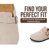 image:imageProject Cloud 100 Full Grain Genuine Leather Clogs for Men 2026 Brooklyn  Memory Foam Insole Arch Support Natural Cork Footbed Mens Clogs Shoes Non Slip and WaterResistant Mules Mens SlippersGrey