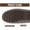 image:imageProject Cloud 100 Genuine Leather Slippers for Women Fur Lined Cathi  Fur Lined Memory Foam Insole Genuine Leather Stylish Womens Moccasin Outdoor Slippers AllDay ComfortGrey