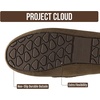 image:imageProject Cloud 100 Genuine Leather Slippers for Women Fur Lined Cathi  Fur Lined Memory Foam Insole Genuine Leather Stylish Womens Moccasin Outdoor Slippers AllDay ComfortTaupe