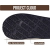 image:imageProject Cloud Kids 100 Genuine Leather Australian Shearling Lined Slippers  Memory Foam Insole Non Slip Fuzzy Fluffy Unisex Shoes for Girls amp Boys Warm Cozy Indoor Footwear Everyday Comfort Easy WearNavy Suede