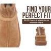 image:imageProject Cloud Kids 100 Genuine Leather Australian Shearling Lined Slippers  Memory Foam Insole Non Slip Fuzzy Fluffy Unisex Shoes for Girls amp Boys Warm Cozy Indoor Footwear Everyday Comfort Easy WearChestnut Suede  Dreamon