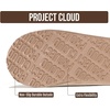 image:imageProject Cloud Kids 100 Genuine Leather Australian Shearling Lined Slippers  Memory Foam Insole Non Slip Fuzzy Fluffy Unisex Shoes for Girls amp Boys Warm Cozy Indoor Footwear Everyday Comfort Easy WearSand Suede