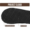 image:imageProject Cloud Kids 100 Genuine Leather Australian Shearling Lined Slippers  Memory Foam Insole Non Slip Fuzzy Fluffy Unisex Shoes for Girls amp Boys Warm Cozy Indoor Footwear Everyday Comfort Easy WearBlack Suede  Dreamon