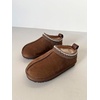 image:imageProject Cloud Kids 100 Genuine Leather Australian Shearling Lined Slippers  Memory Foam Insole Non Slip Fuzzy Fluffy Unisex Shoes for Girls amp Boys Warm Cozy Indoor Footwear Everyday Comfort Easy WearMocha Suede
