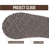 image:imageProject Cloud Kids 100 Genuine Leather Australian Shearling Lined Slippers  Memory Foam Insole Non Slip Fuzzy Fluffy Unisex Shoes for Girls amp Boys Warm Cozy Indoor Footwear Everyday Comfort Easy WearGrey Suede  Dreamon