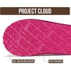 image:imageProject Cloud Kids 100 Genuine Leather Australian Shearling Lined Slippers  Memory Foam Insole Non Slip Fuzzy Fluffy Unisex Shoes for Girls amp Boys Warm Cozy Indoor Footwear Everyday Comfort Easy WearFuchsia Suede