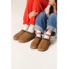 image:imageProject Cloud Kids 100 Genuine Leather Australian Shearling Lined Slippers  Memory Foam Insole Non Slip Fuzzy Fluffy Unisex Shoes for Girls amp Boys Warm Cozy Indoor Footwear Everyday Comfort Easy WearChestnut