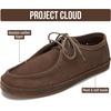 image:imageProject Cloud Mens 100 Genuine Leather Non Slip Casual Loafers Denver  Soft Insole Water Resistant Dress Shoes for Men Comfortable Footwear Office Business Everyday Formal Travel All Day Easy WearChestnut Suede