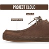 image:imageProject Cloud Mens 100 Genuine Leather Non Slip Casual Loafers Denver  Soft Insole Water Resistant Dress Shoes for Men Comfortable Footwear Office Business Everyday Formal Travel All Day Easy WearChestnut Suede