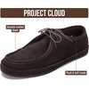image:imageProject Cloud Mens 100 Genuine Leather Non Slip Casual Loafers Denver  Soft Insole Water Resistant Dress Shoes for Men Comfortable Footwear Office Business Everyday Formal Travel All Day Easy WearChoco Brown Suede