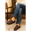 image:imageProject Cloud Mens 100 Genuine Leather Non Slip House SlippersOswin  Memory Foam Insole Lightweight Shoes for Men Indoor Outdoor Footwear Comfortable Casual Everyday Travel Easy Wear All DayChoco Brown Leather