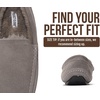 image:imageProject Cloud Mens 100 Genuine Leather Non Slip House SlippersOswin  Memory Foam Insole Lightweight Shoes for Men Indoor Outdoor Footwear Comfortable Casual Everyday Travel Easy Wear All DayGrey Suede