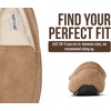 image:imageProject Cloud Mens 100 Genuine Leather Non Slip House SlippersOswin  Memory Foam Insole Lightweight Shoes for Men Indoor Outdoor Footwear Comfortable Casual Everyday Travel Easy Wear All DayChestnut Suede