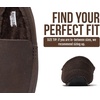 image:imageProject Cloud Mens 100 Genuine Leather Non Slip House SlippersOswin  Memory Foam Insole Lightweight Shoes for Men Indoor Outdoor Footwear Comfortable Casual Everyday Travel Easy Wear All DayChocolate Suede