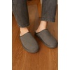 image:imageProject Cloud Mens 100 Genuine Leather Shearling Memory Foam Slippers  Genuine Shearling Lining and Lightweight NonSlip Indoor amp Outdoor Wear Slippers for Men  WaterResistant Mens SlippersGrey Suede