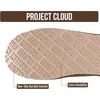 image:imageProject Cloud Mens 100 Genuine Leather Shearling Memory Foam Slippers  Genuine Shearling Lining and Lightweight NonSlip Indoor amp Outdoor Wear Slippers for Men  WaterResistant Mens SlippersOlive Suede