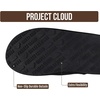 image:imageProject Cloud Mens 100 Genuine Leather Shearling Memory Foam Slippers  Genuine Shearling Lining and Lightweight NonSlip Indoor amp Outdoor Wear Slippers for Men  WaterResistant Mens SlippersBlack Scuff