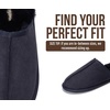 image:imageProject Cloud Mens 100 Genuine Leather Shearling Memory Foam Slippers  Genuine Shearling Lining and Lightweight NonSlip Indoor amp Outdoor Wear Slippers for Men  WaterResistant Mens SlippersNavy Suede Scuff