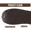 image:imageProject Cloud Mens 100 Genuine Leather Shearling Memory Foam Slippers  Genuine Shearling Lining and Lightweight NonSlip Indoor amp Outdoor Wear Slippers for Men  WaterResistant Mens SlippersChoco Brown Suede