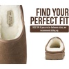 image:imageProject Cloud Mens 100 Genuine Leather Shearling Memory Foam Slippers  Genuine Shearling Lining and Lightweight NonSlip Indoor amp Outdoor Wear Slippers for Men  WaterResistant Mens SlippersTaupe Suede