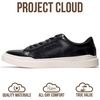 image:imageProject Cloud Mens Casual Sneakers Non Slip Lace Up Water Resistant Shoes  Memory Foam Insole Comfortable Dress Shoes for Men Dress Sneakers Mens Footwear Office Business Everyday Formal Easy WearBlack