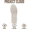 image:imageProject Cloud Mens Casual Sneakers Non Slip Lace Up Water Resistant Shoes  Memory Foam Insole Comfortable Dress Shoes for Men Dress Sneakers Mens Footwear Office Business Everyday Formal Easy WearWhite