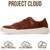 image:imageProject Cloud Mens Casual Sneakers Non Slip Lace Up Water Resistant Shoes  Memory Foam Insole Comfortable Dress Shoes for Men Dress Sneakers Mens Footwear Office Business Everyday Formal Easy WearCognac