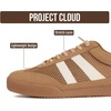 image:imageProject Cloud Mens Genuine Leather SlipOn Casual Sneakers His Verdy  Memory Foam Insole Non Slip Dress Shoes for Men Comfortable Footwear Everyday Sneakers for Men Formal Dress Sneakers for MenTan