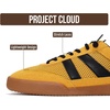 image:imageProject Cloud Mens Genuine Leather SlipOn Casual Sneakers His Verdy  Memory Foam Insole Non Slip Dress Shoes for Men Comfortable Footwear Everyday Sneakers for Men Formal Dress Sneakers for MenMustard