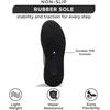 image:imageProject Cloud Mens Shoes  Memory Foam Insole Walking Shoes for Men  Comfortable Non Slip Mens Sneakers  Lightweight Casual Sneakers for Men  Stylish Everyday Footwear KurtBlack