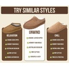 image:imageProject Cloud Mens Slippers Genuine Leather Australian Shearling Slippers  Memory Foam Insole Non Slip Fuzzy Shoes Indoor Outdoor Warm Cozy Footwear Everyday Comfort Soft Lining Cushioned Sole Easy OnChestnut Suede  Unwind