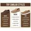 image:imageProject Cloud Mens Venetian Loafers for Men 100 Genuine LeatherMark  Memory Foam Insole Non Slip Moccasins Casual Shoes Footwear Comfortable Work Office Everyday Mens Loafers Classic Mens ShoesLight Grey Suede