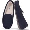 Navy Suede