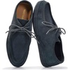 Navy Suede