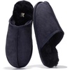 Navy Suede Scuff