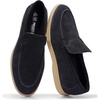 Navy Suede