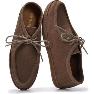image:imageProject Cloud Mens 100 Genuine Leather Non Slip Casual Loafers Denver  Soft Insole Water Resistant Dress Shoes for Men Comfortable Footwear Office Business Everyday Formal Travel All Day Easy WearChestnut Suede