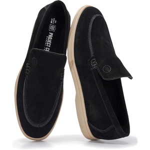 image:imageProject Cloud Mens Venetian Loafers for Men 100 Genuine LeatherMark  Memory Foam Insole Non Slip Moccasins Casual Shoes Footwear Comfortable Work Office Everyday Mens Loafers Classic Mens ShoesBlack Genuine Suede