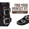 image:imageProject Cloud 100 Genuine Leather Ankle Strap Footbed Sandals WomenGarda  Backstrap Sandals for Women Lightweight Comfortable Fisherman Sandals Non Slip Memory FoamBlack Oiled Leather
