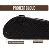 image:imageProject Cloud 100 Genuine Leather Ankle Strap Footbed Sandals WomenGarda  Backstrap Sandals for Women Lightweight Comfortable Fisherman Sandals Non Slip Memory FoamOlive Leather