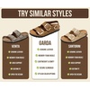 image:imageProject Cloud 100 Genuine Leather Ankle Strap Footbed Sandals WomenGarda  Backstrap Sandals for Women Lightweight Comfortable Fisherman Sandals Non Slip Memory FoamWhite Leather