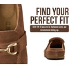 image:imageProject Cloud 100 Genuine Leather Clogs for Women NonSlip Loafers Holly  Slip On with Natural Cork Footbed Insole Loafers for Women  Non Slip and Lighweight Clogs amp Mules for Women FootwearTobacco Suede