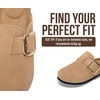 image:imageProject Cloud 100 Genuine Leather Clogs for Women Shoes  Memory Foam Insole NonSlip amp Natural Cork Footbed Arch Support Big Buckle Womens Clogs and Mules Footwear Manchester  Memory Foam Arch Support Shoes NonSlip Outsole amp Natural Cork Footbed Clogs Big Buckle Womens Clogs and Mules FootwearBeige