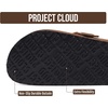 image:imageProject Cloud 100 Genuine Leather Clogs for Women Shoes  Memory Foam Insole NonSlip amp Natural Cork Footbed Arch Support Big Buckle Womens Clogs and Mules Footwear Manchester  Memory Foam Arch Support Shoes NonSlip Outsole amp Natural Cork Footbed Clogs Big Buckle Womens Clogs and Mules FootwearTobacco Suede