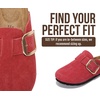 image:imageProject Cloud 100 Genuine Leather Clogs for Women Shoes  Memory Foam Insole NonSlip amp Natural Cork Footbed Arch Support Big Buckle Womens Clogs and Mules Footwear Manchester  Memory Foam Arch Support Shoes NonSlip Outsole amp Natural Cork Footbed Clogs Big Buckle Womens Clogs and Mules FootwearBerry