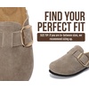 image:imageProject Cloud 100 Genuine Leather Clogs for Women Shoes  Memory Foam Insole NonSlip amp Natural Cork Footbed Arch Support Big Buckle Womens Clogs and Mules Footwear Manchester  Memory Foam Arch Support Shoes NonSlip Outsole amp Natural Cork Footbed Clogs Big Buckle Womens Clogs and Mules FootwearTaupe
