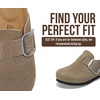 image:imageProject Cloud 100 Genuine Leather Clogs for Women Shoes  Memory Foam Insole NonSlip amp Natural Cork Footbed Arch Support Big Buckle Womens Clogs and Mules Footwear Manchester  Memory Foam Arch Support Shoes NonSlip Outsole amp Natural Cork Footbed Clogs Big Buckle Womens Clogs and Mules FootwearStorm Suede